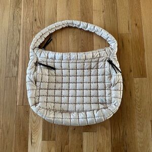 Free People Quilted Carryall bag